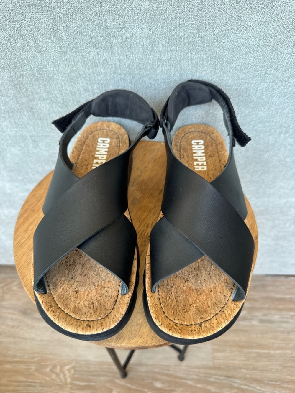 CAMPER Oruga crossover sandals 100% leather Size 39 - Picture 5 of 13